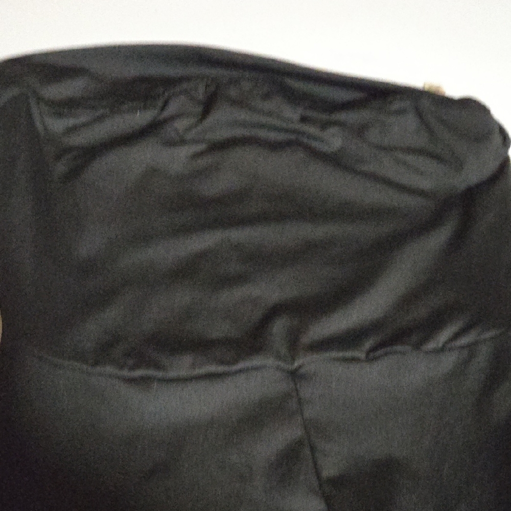 SHEIN Black Satin Top